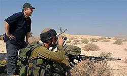 بازدید نتانیاهو، باراک و گانتس از محل عملیات رفح